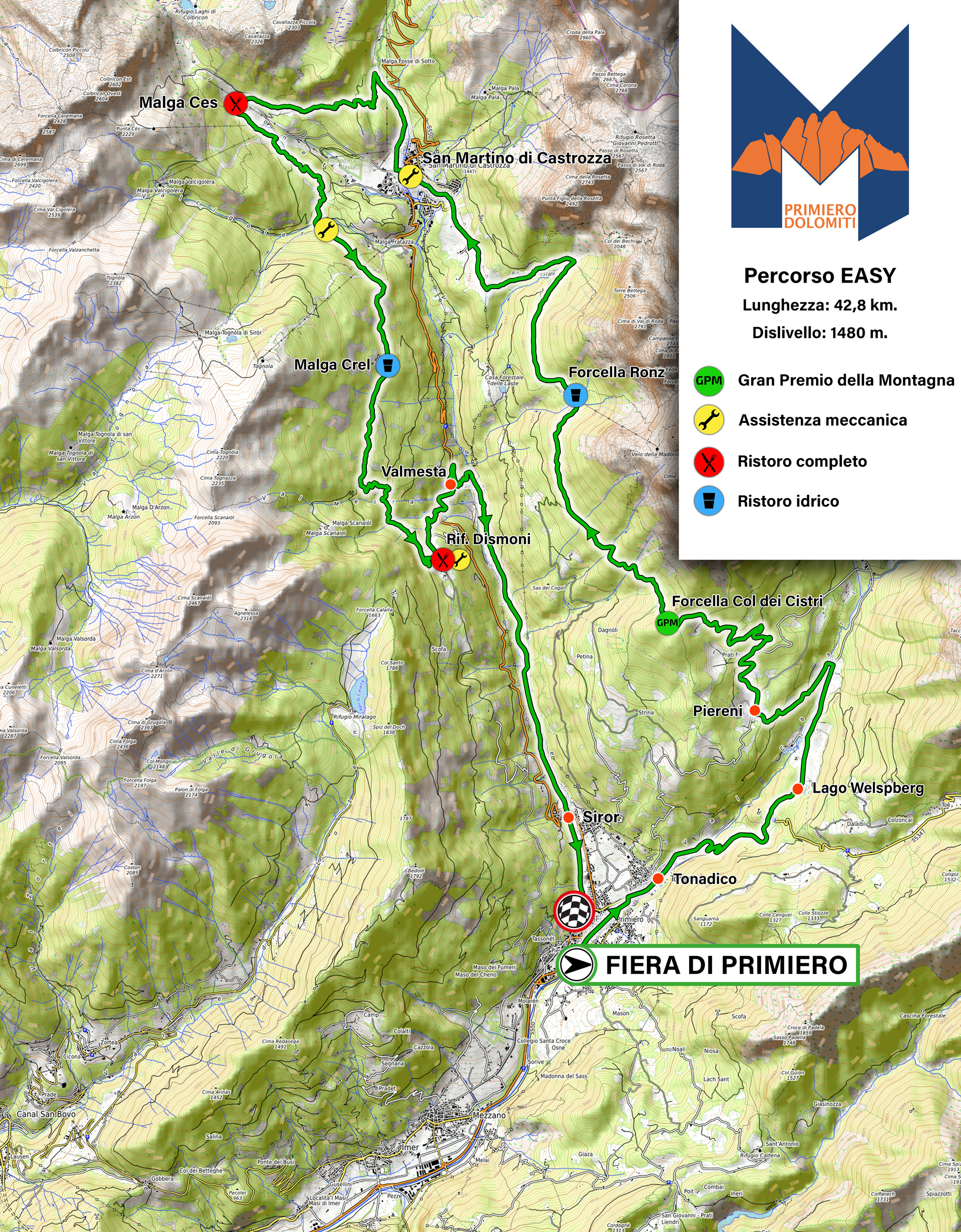 MYTHOS PRIMIERO DOLOMITI
SHORT
